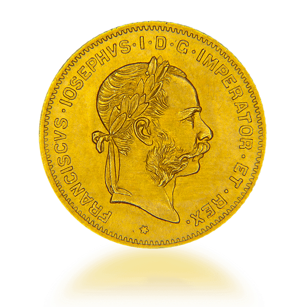 4 Fiorini – 10 Franchi 1870-1892 – Francesco Giuseppe – Austria - Costanzo Gold Traders